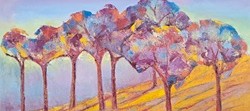 Tree Composition | 2025 | Oil on Canvas | 32 x 60 cm
